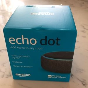Brand New Echo Dot, great Holiday gift!